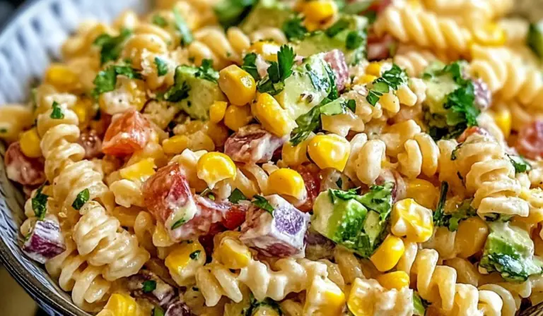 Mexican Street Corn Pasta Salad