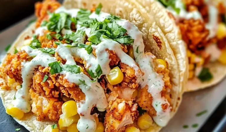 Street Corn Chicken Tacos: A Beginner-Friendly Recipe for Delicious Homemade Tacos
