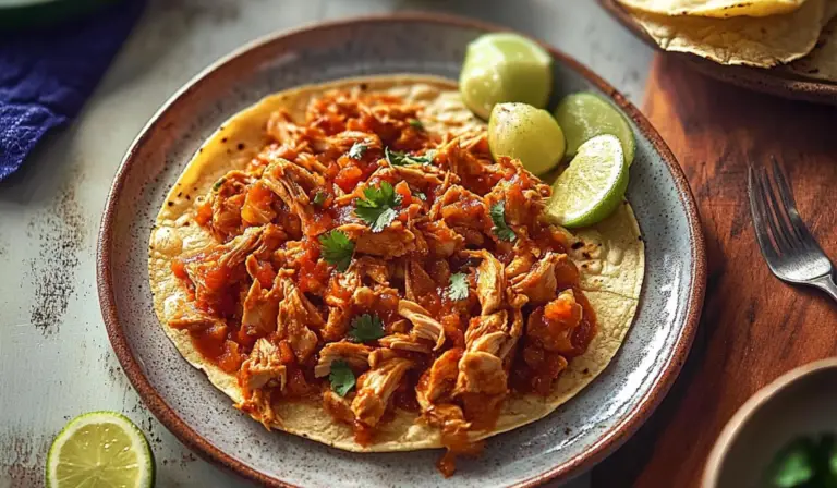 Tinga de Pollo & Tostadas: A Flavorful Mexican Delight