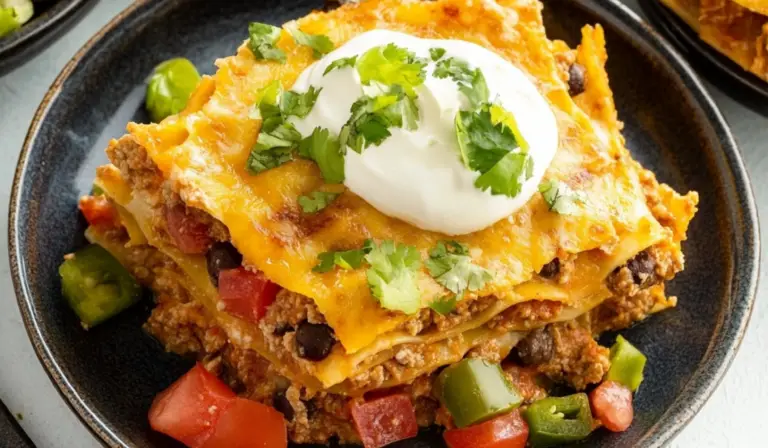 Delicious Mexican Lasagna: A Beginner-Friendly Casserole