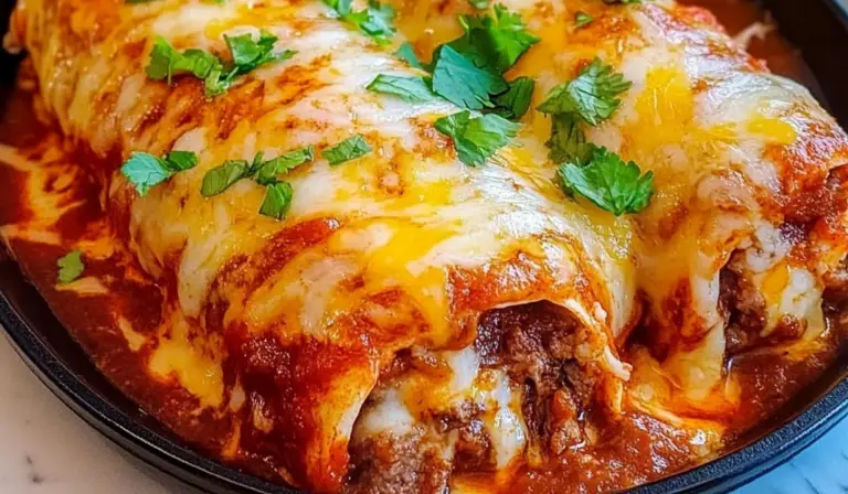 Cheesy Beefy Burrito Delight: A Beginner’s Guide to Mexican Comfort Food