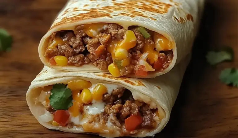Cheesy Beefy Burrito Delight: A Beginner’s Guide to Comfort Food