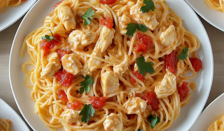 One-Pot Chicken Spaghetti: A Simple, Creamy, and Flavorful Meal for Beginners
