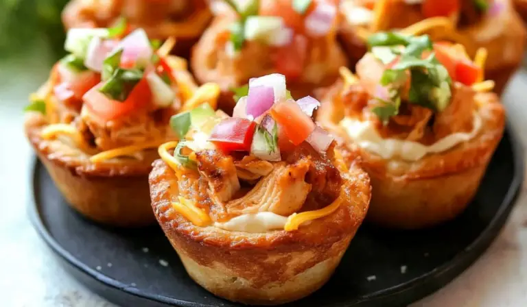 Chicken Taco Cupcakes: A Fun and Easy Mexican-Inspired Appetizer