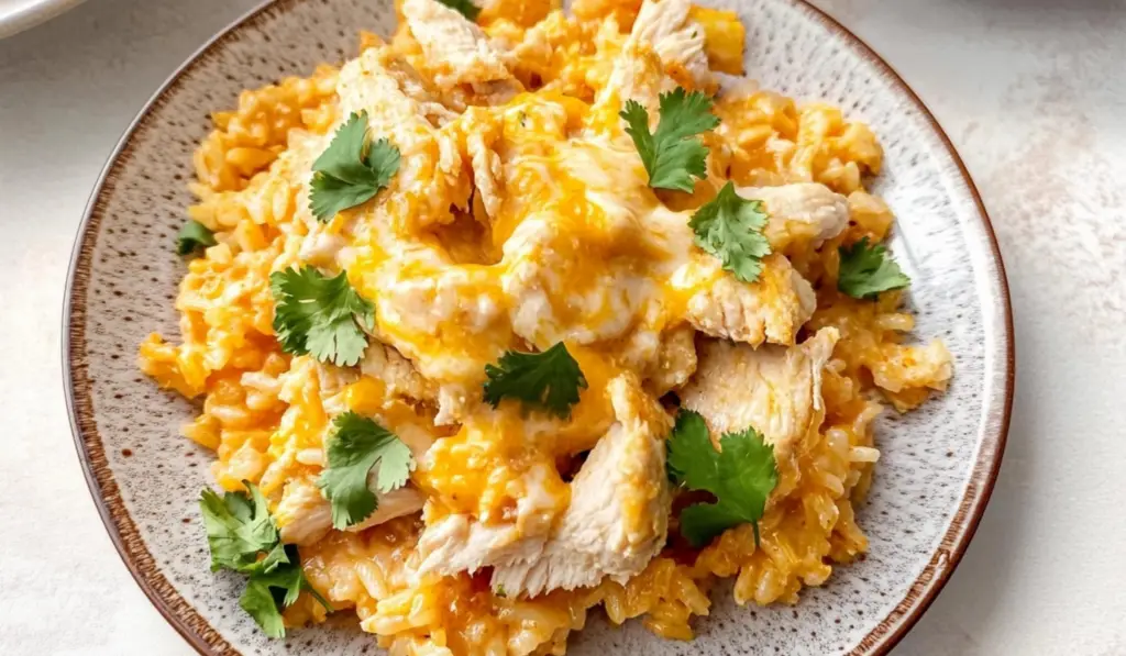 Loko Chicken Rice Pollo Loco – Mexican Chicken and Rice with Queso - Carla Recipes
