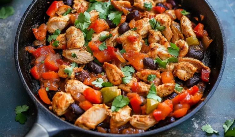 Mexican Chicken Skillet Recipe: A Flavorful One-Pan Meal for Busy Weeknights