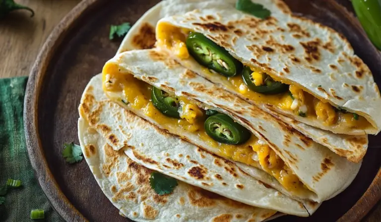 Jalapeño Popper Quesadillas: A Perfectly Spicy and Cheesy Beginner-Friendly Dish