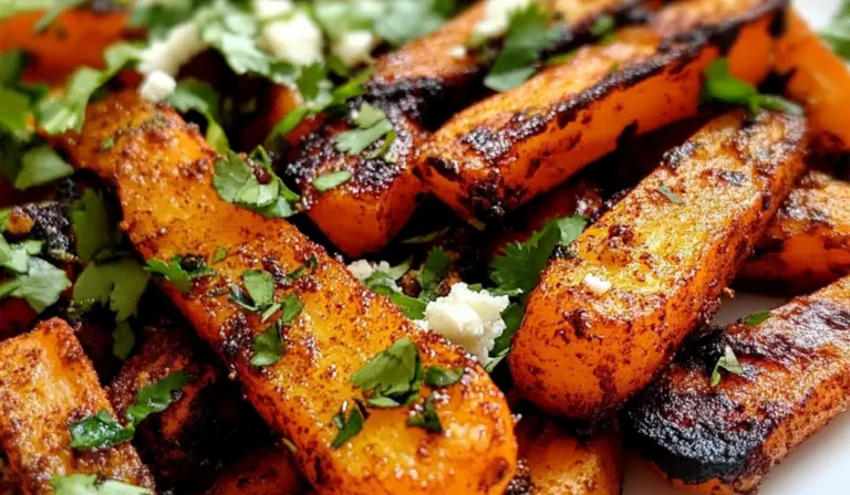 Mexican Spiced Roasted Carrots with Citrus-Herb Chimichurri Sauce: A Vibrant Side Dish for Beginner Cooks