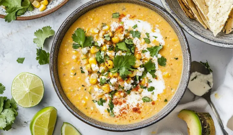 Mexican Street Corn Soup: A Beginner’s Culinary Adventure