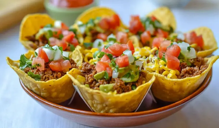 Easy Taco Salad Cups: A Beginner-Friendly Recipe