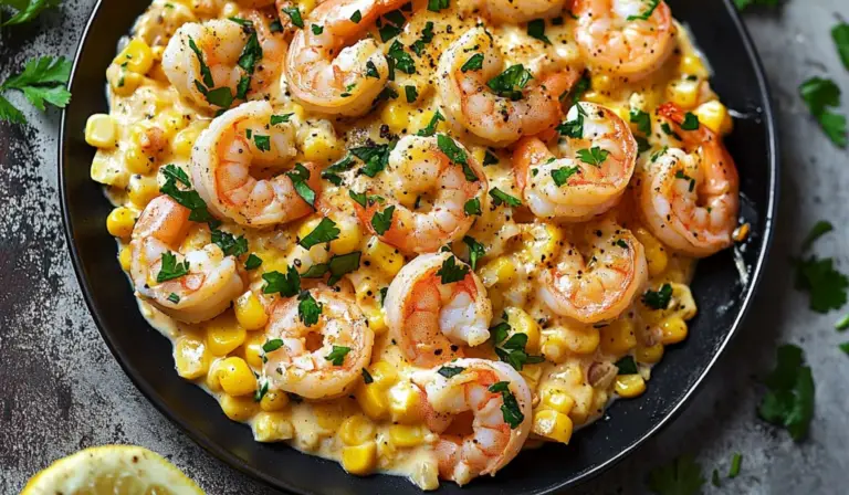 Shrimp and Creamed Corn: A Quick & Flavor-Packed Summer Dish