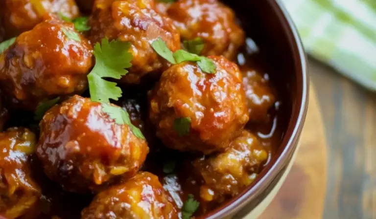 Crock-Pot Easy 4-Ingredient Enchilada Meatballs: A Perfect Beginner Recipe
