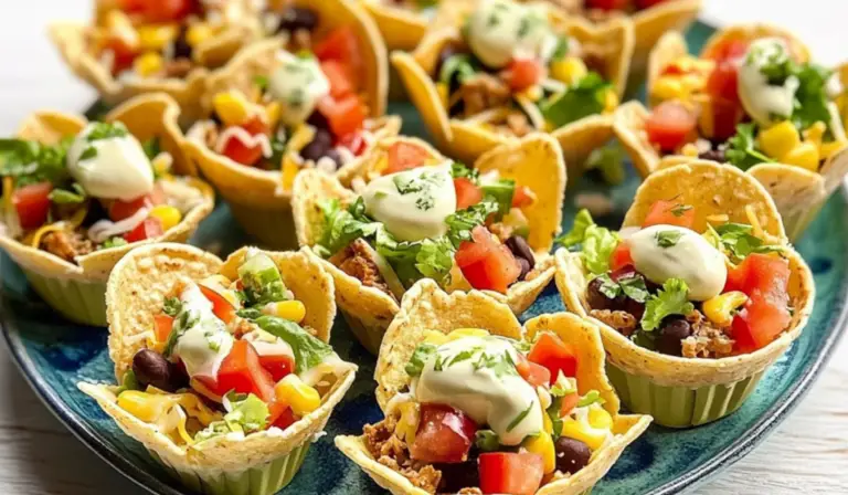 Mini Taco Salad Cups: A Perfect Beginner-Friendly Recipe for Any Occasion