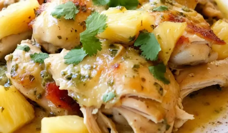 Crock-Pot Pineapple Verde Chicken: A Beginner-Friendly Delight