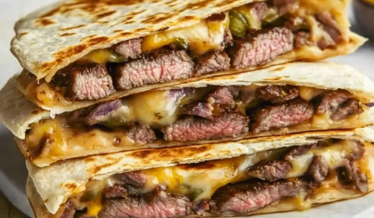 Easy & Flavorful Steak Cheese Quesadilla Recipe for Beginners