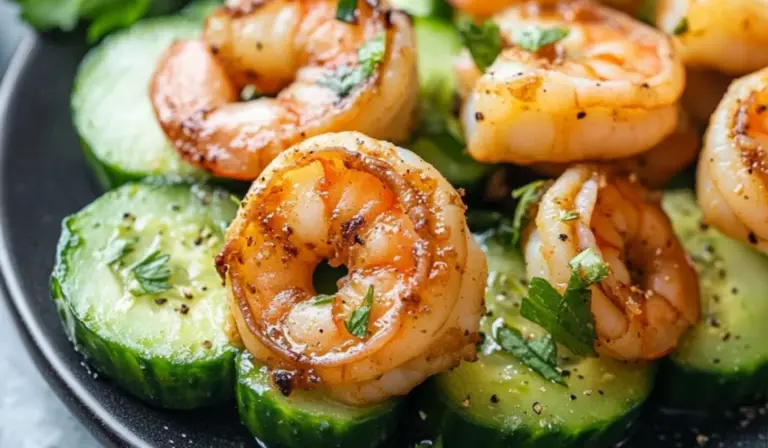 Easy Shrimp Appetizers with Avocado and Cucumber: A Perfect Beginner’s Recipe