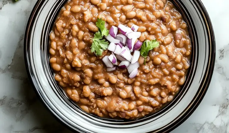 Easy Crockpot Refried Beans: A Flavorful Beginner-Friendly Recipe