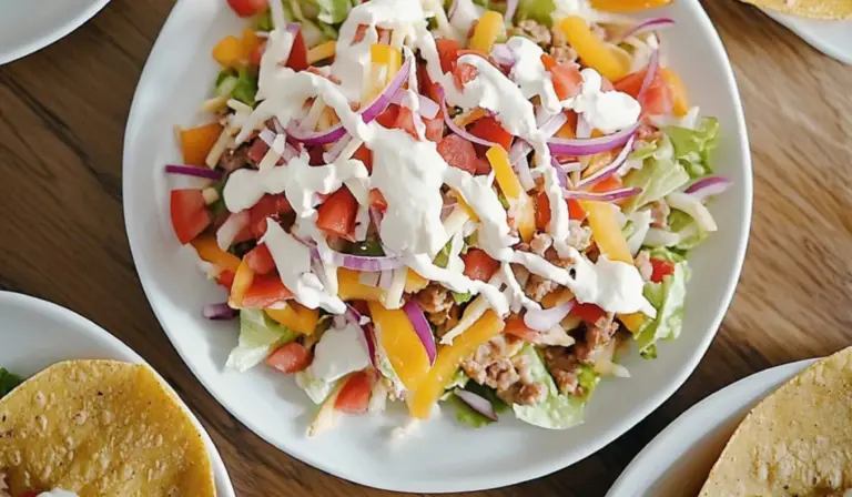 Healthy & Easy Taco Salad: A Beginner-Friendly Recipe
