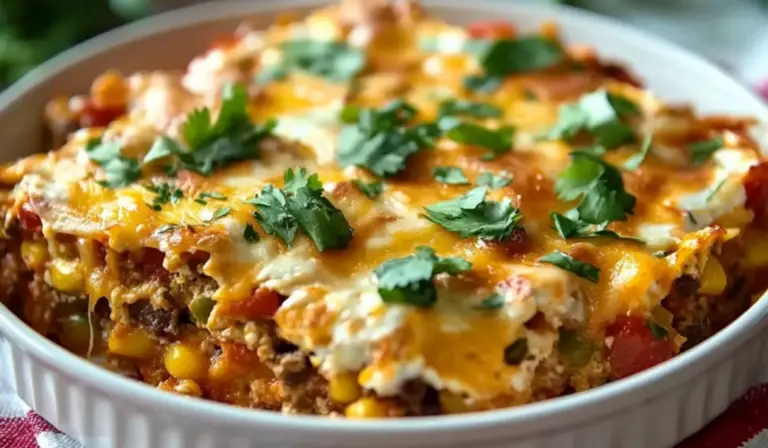 Easy & Cheesy Mexican Casserole: A Beginner-Friendly Comfort Meal