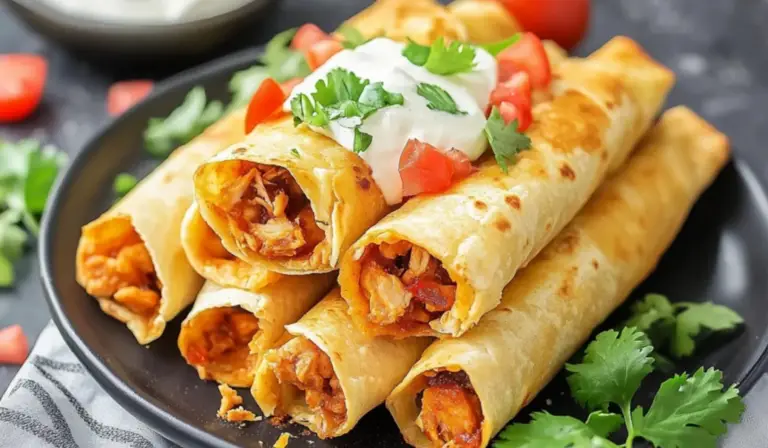 Crispy Chicken Flautas: A Simple and Delicious Recipe for Beginners