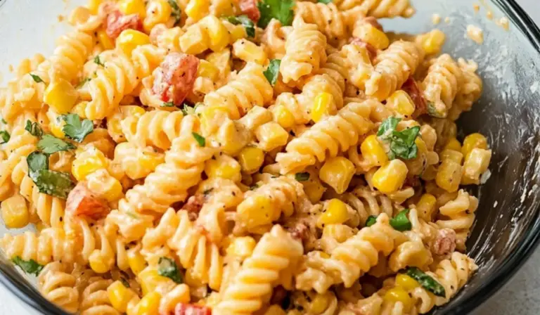 Mexican Street Corn Pasta: A Flavorful and Easy Dish for Beginners