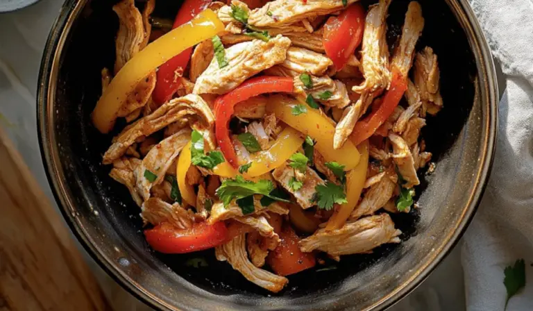 Effortless Crockpot Chicken Fajitas: A Beginner-Friendly Recipe