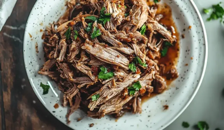 Easy Slow Cooker Carnitas (Chicken or Beef Version)