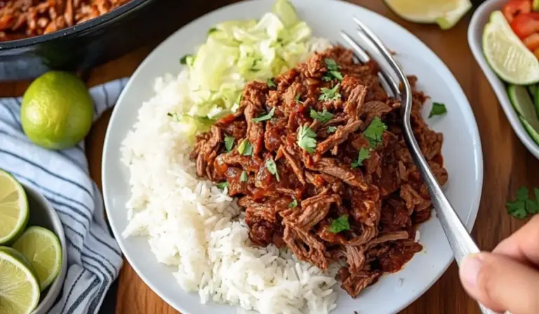 Slow Cooker Red Chile Beef: A Flavorful, Beginner-Friendly Mexican Dish