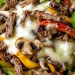Philly Cheesesteak Bowl with steak and veggies
