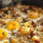 Mountain Man Crock Pot Breakfast hearty dish