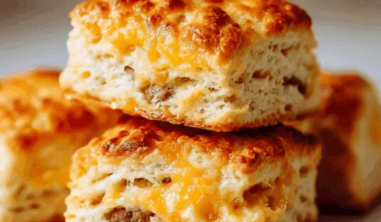 Breakfast Butter Swim Biscuits in buttered cast iron pan