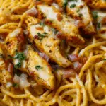 Monterey Chicken Spaghetti Casserole