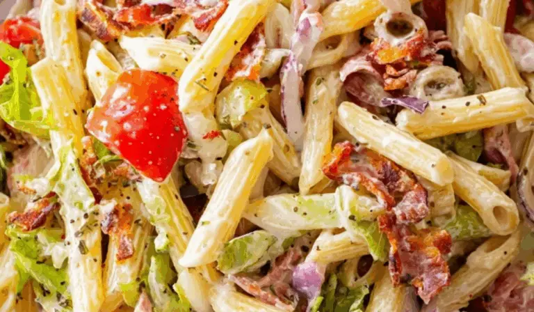 Italian Grinder Pasta Salad with meats and veggies
