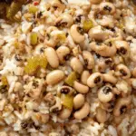 Black Eyed Peas and Rice featured dish