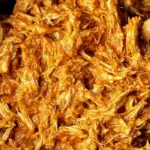 Slow Cooker Buffalo Chicken with ranch and celery