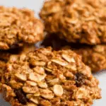 Healthy Oatmeal Toddler Breakfast Cookies on plate