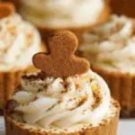 No-Bake Gingerbread Cheesecake Cups holiday dessert