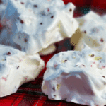 No-Cook Divinity Candy Recipe holiday display