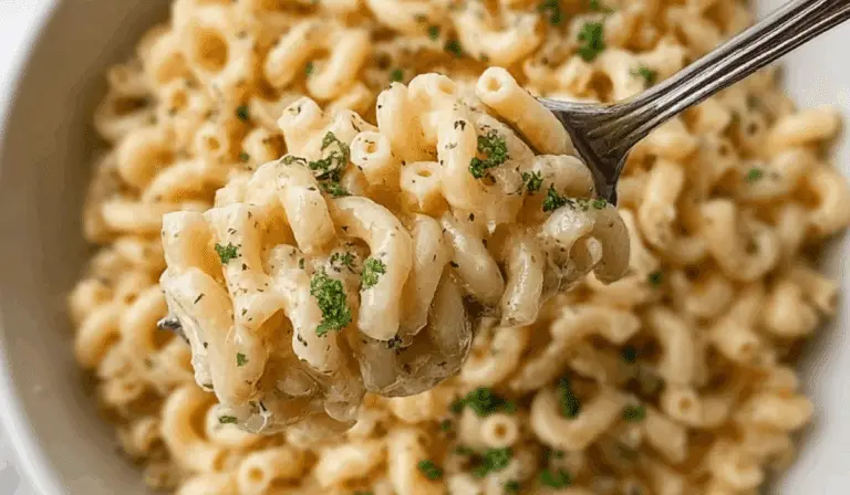 One-Pan Butter Parmesan Pasta skillet