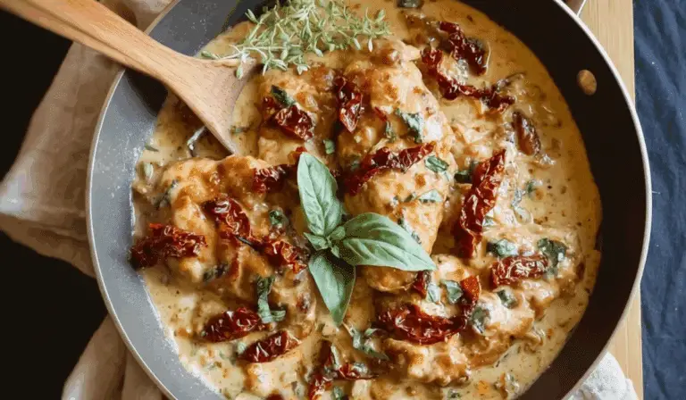 Marry Me Chicken romantic creamy dinner recipe