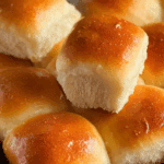 Easy 30-Minute Dinner Rolls on wooden table