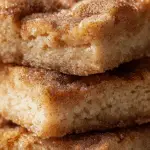Cinnamon Sugar Blondies dessert