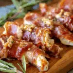 Crispy Prosciutto Wrapped Boursin Cheese Appetizer holiday tray