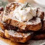 gingerbread french toast breakfast holiday recipe