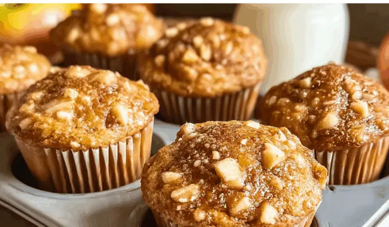 Apple Cinnamon Greek Yogurt Muffins fresh batch