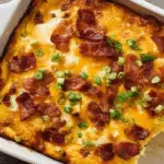 Ingredients for crack breakfast casserole laid out on table