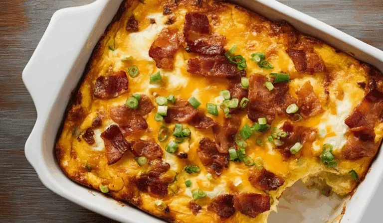 Ingredients for crack breakfast casserole laid out on table