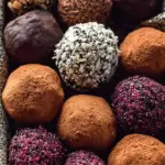 Homemade Chocolate Truffles in Gift Box