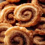 Cinnamon and Spice Palmiers (with Rough Puff Pastry) in festive tin